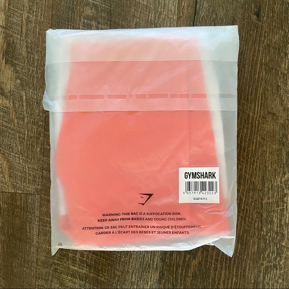 Womens Gymshark Gymshark Training Cropped Leggings - Orange - Picture 4 of 4